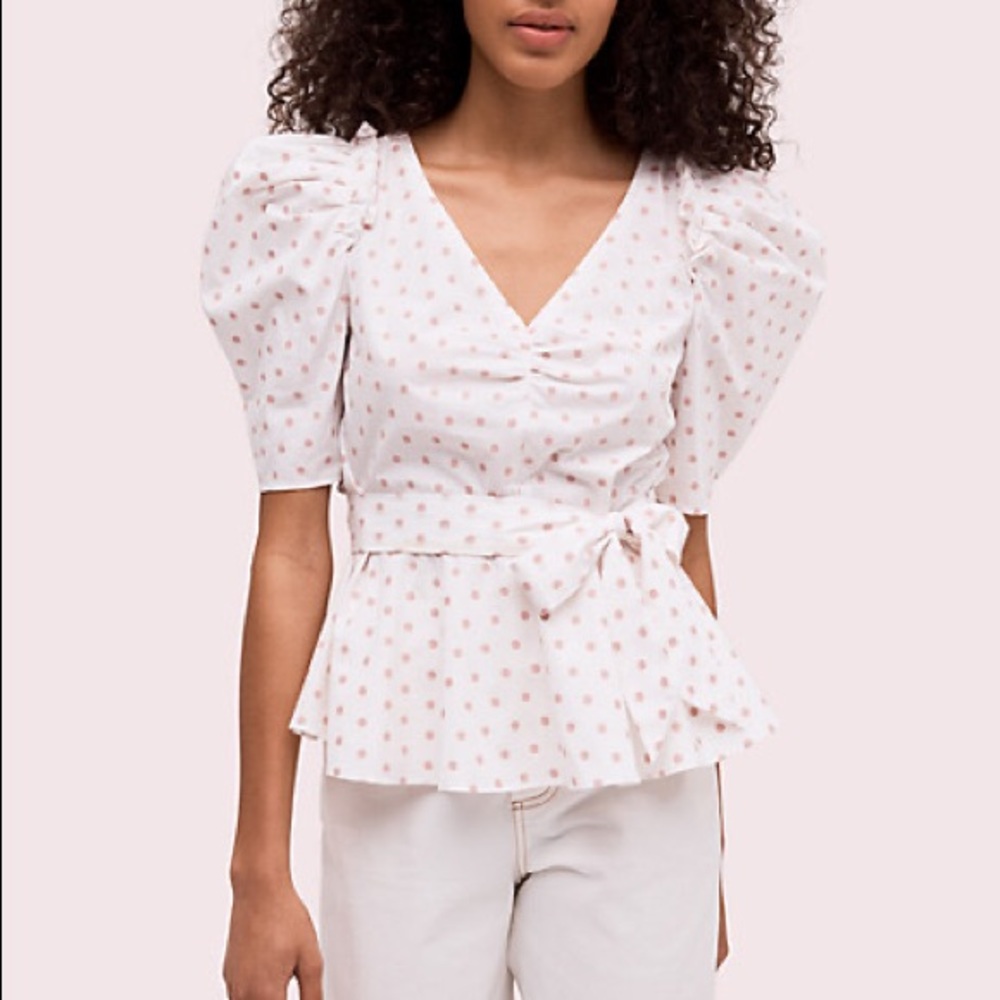 Kate Spade polka dot Top 0!